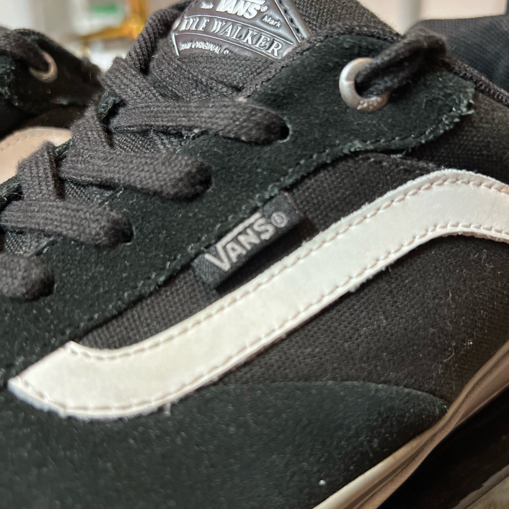 Vans Black and White Men's Shoes